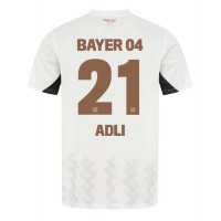 Dres Bayer Leverkusen Amine Adli #21 Gostujuci 2024-25 Kratak Rukav